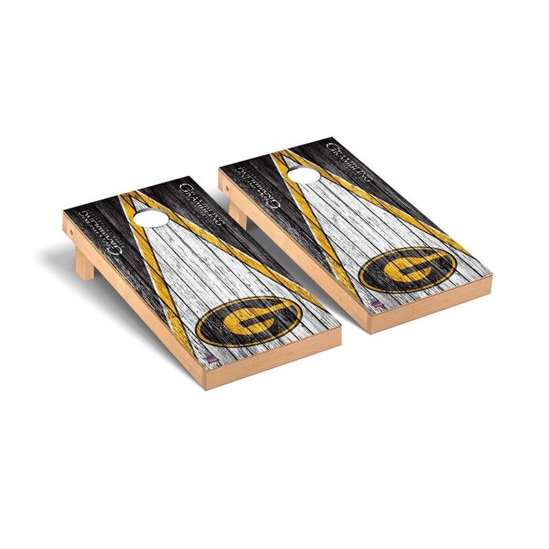 Grambling State Tigers Triangle Cornhole Board Set