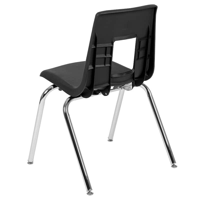Student Stack Chair 18"H Seat - Classroom Chair for Middle-High-Adults
