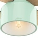 preview thumbnail 10 of 16, Hunter 52" Cranbrook Ceiling Fan with LED Light Kit and Remote - Mid-Century Modern, Low-Profile