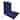 22" x 44" Outdoor Chair Cushion with Ties and Loop - 44'' L x 22'' W x 4'' H
