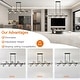 preview thumbnail 40 of 55, 16 Lights Dining Room Chandeliers Modern Sputnik Light Fixture - 55in