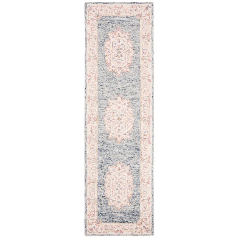 SAFAVIEH Handmade Aubusson Kimiya Traditional Oriental Wool Rug