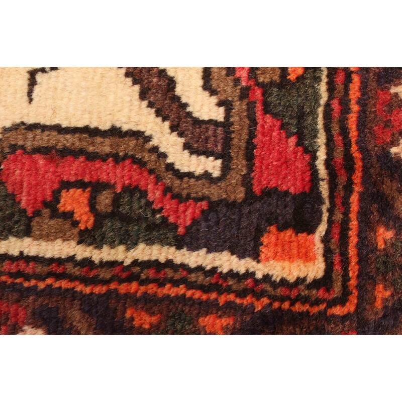 ECARPETGALLERY Hand-knotted Andelz Dark Red Wool Rug - 3'10 x 6'5