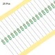 25 Pièces Inducteurs 220uH 0.5W Axial - Color Ring - Pour Circuits RF