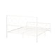 preview thumbnail 3 of 18, Francoise Modern Iron King Bed by Christopher Knight Home