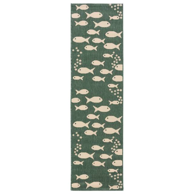 SAFAVIEH Courtyard Illa Indoor/ Outdoor Waterproof Patio Backyard Rug