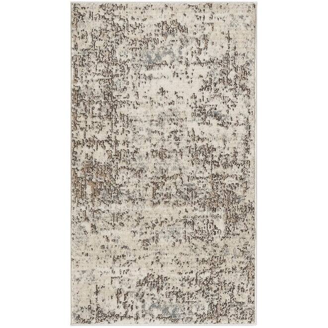 Nourison Quarry Indoor only Abstract Area Rug - 2' 2" x 3' 9" - Ivory/Beige