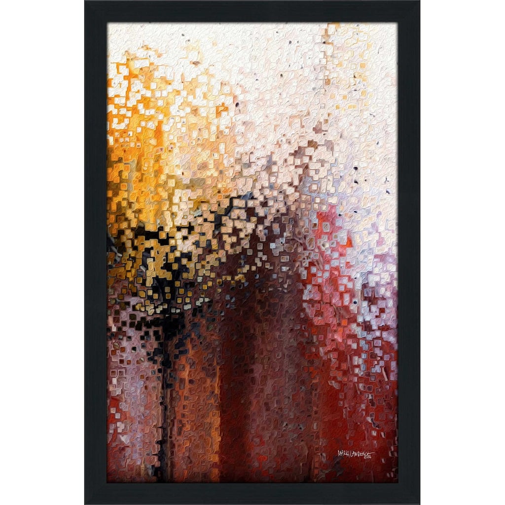 "Nahum 1 7 A Stronghold" by Mark Lawrence Print on Acrylic