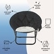 preview thumbnail 25 of 25, Urban Lifestyle Micromick Saucer Chair