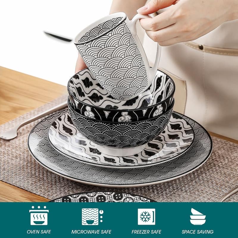 vancasso Casual Bohemia Porcelain Dinnerware Set