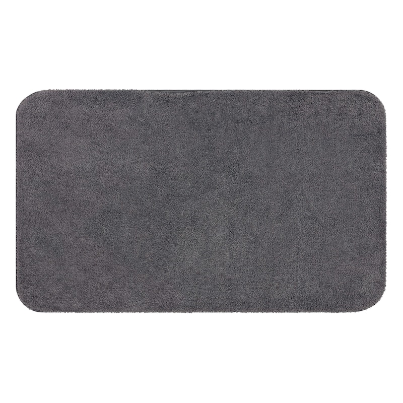 Mohawk Home Legacy Nylon Bath Rug - 2' X 3' 4" - Charcoal