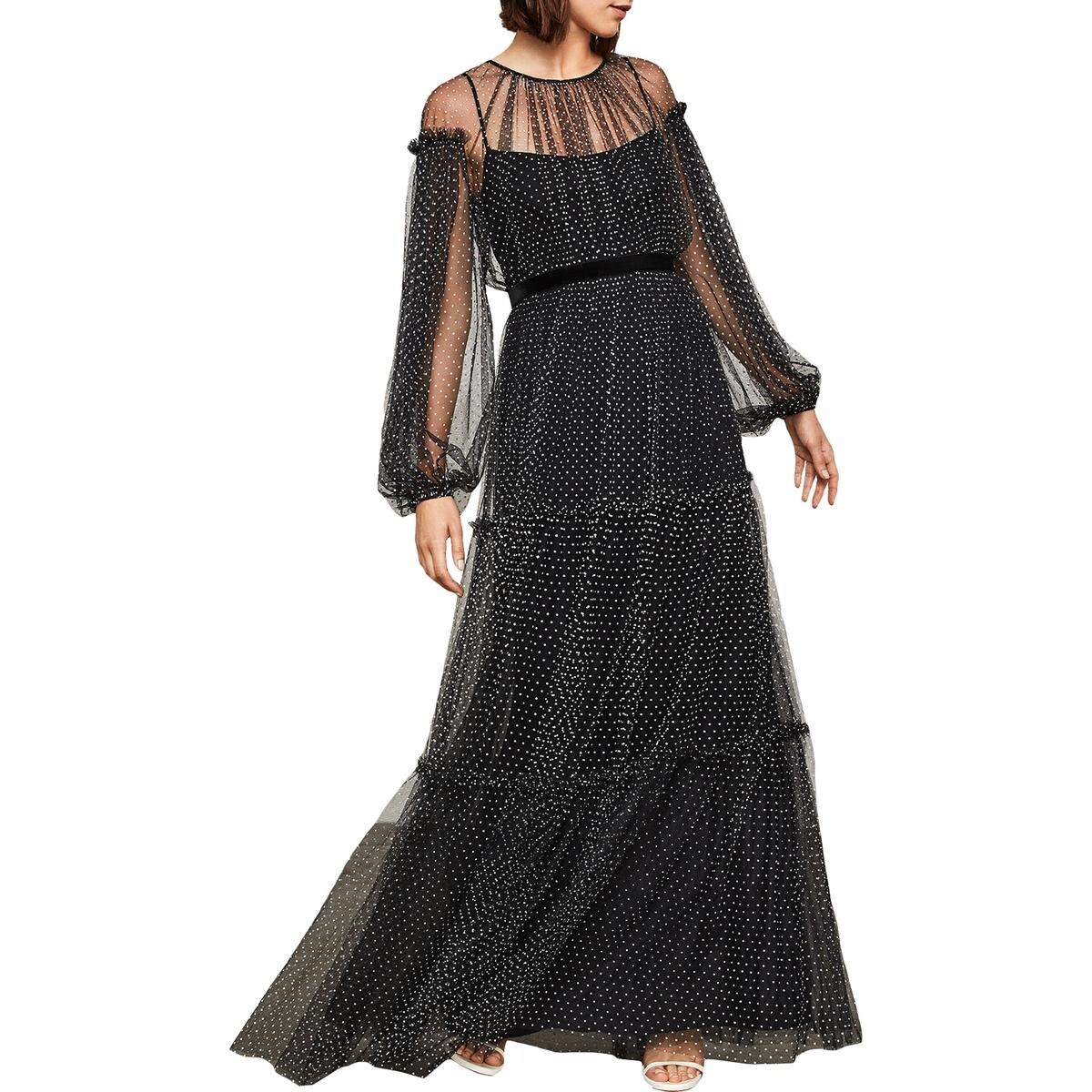 bcbg mesh dress