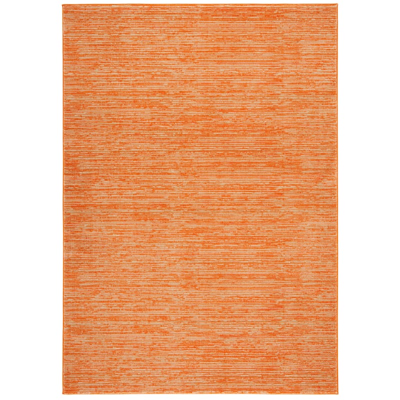 SAFAVIEH Vision Sunanda Modern Ombre Tonal Rug - 4' x 6' - Orange