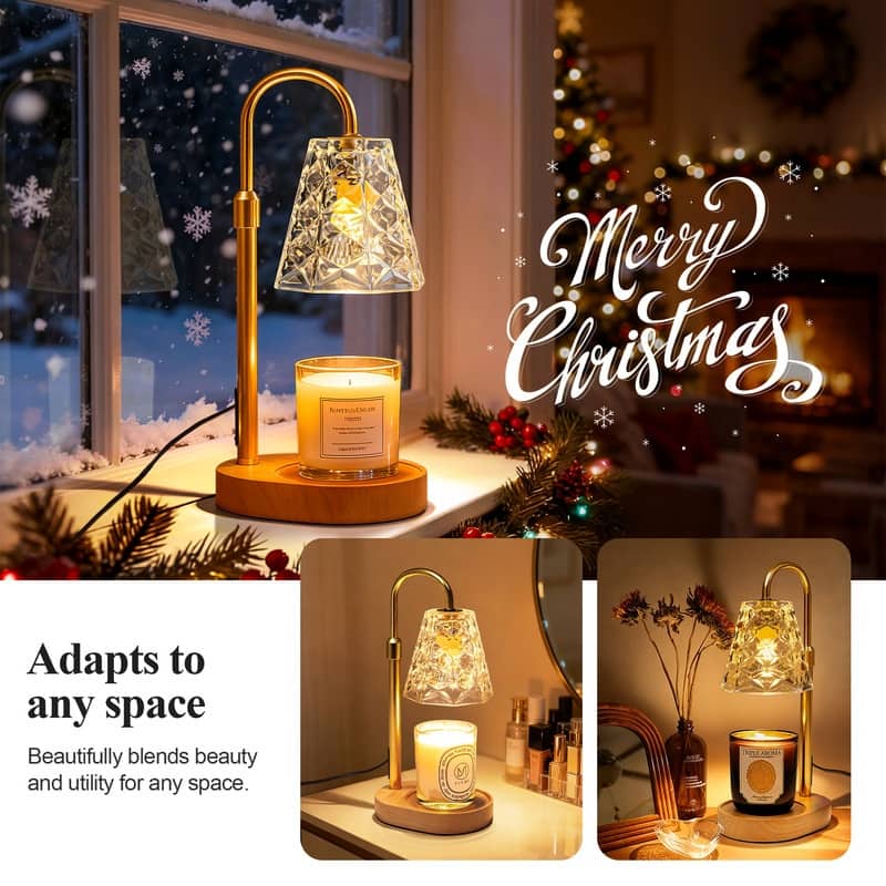 Candle Warmer Lamp with Timer, Wax Melt Warmer for Scented Jar