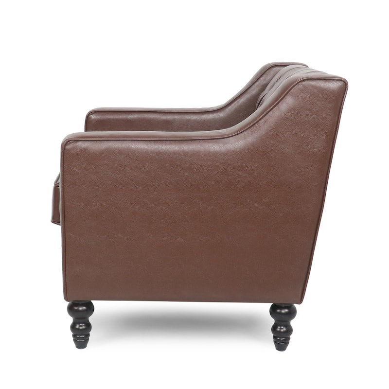 Furman Tufted Club Chair by Christopher Knight Home
