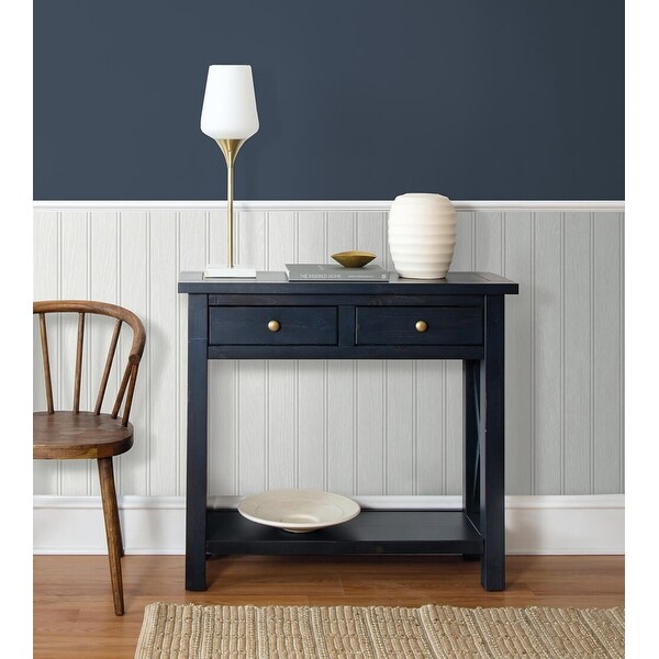 Shop NextWall Beadboard Faux Peel and Stick Removable ...