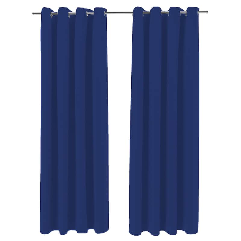 54" x 84" Grommet Semi-Sheer Outdoor Curtain Panel - 54 x 84