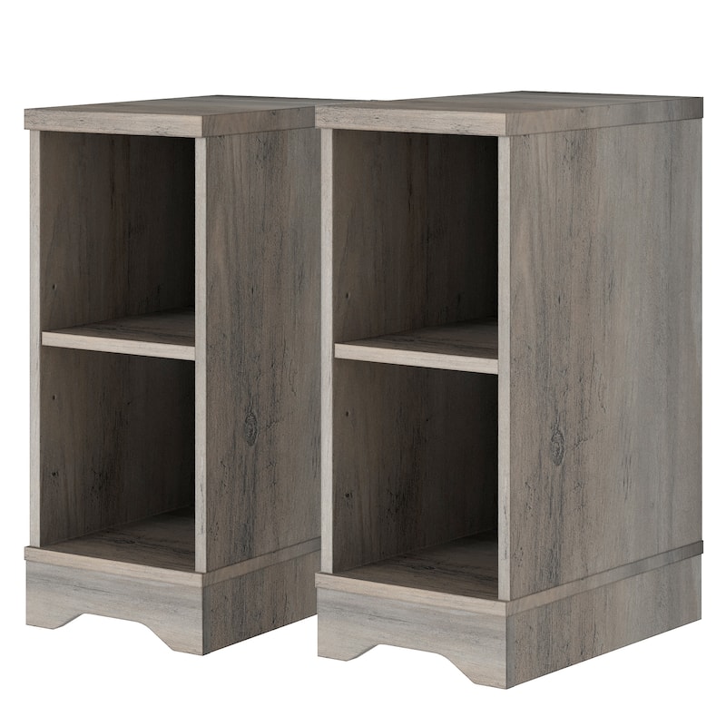 Modern Farmhouse TV Stand for up to 85" TVs Entertainment Center with Open Storage for Living Room