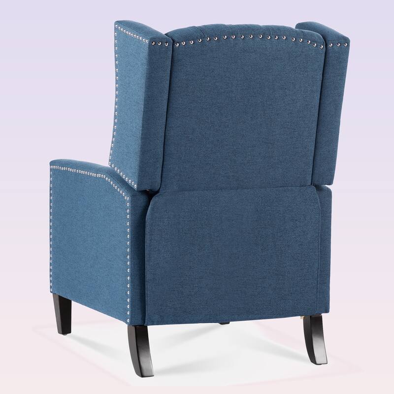 Modern Manual Wing Chair Recliner For Living Room