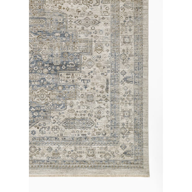 Momeni Georgina Polyester Medallion Traditional Area Rug