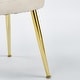 preview thumbnail 7 of 23, Modern dining chair(set of 2 ) with iron tube legs, comfortable backrest, suitable for dining room, living room, cafe