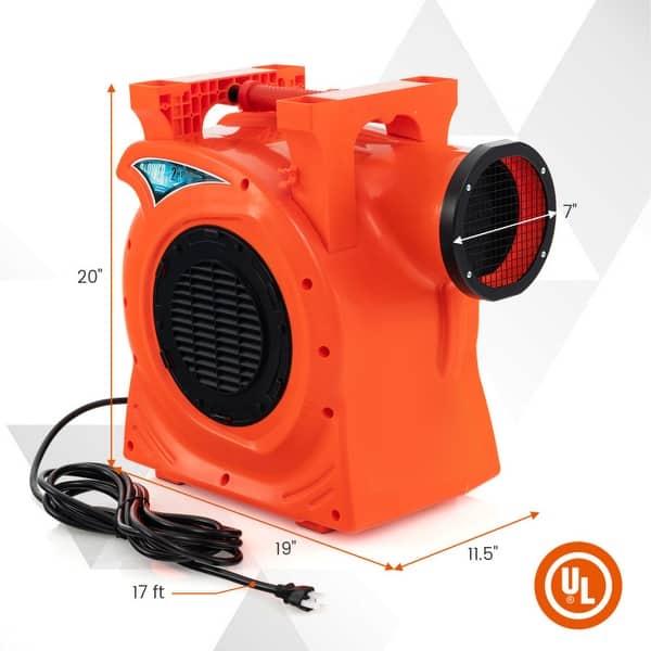 1500W 2 HP Air Blower for Giant Outdoor Inflatable Bounce House