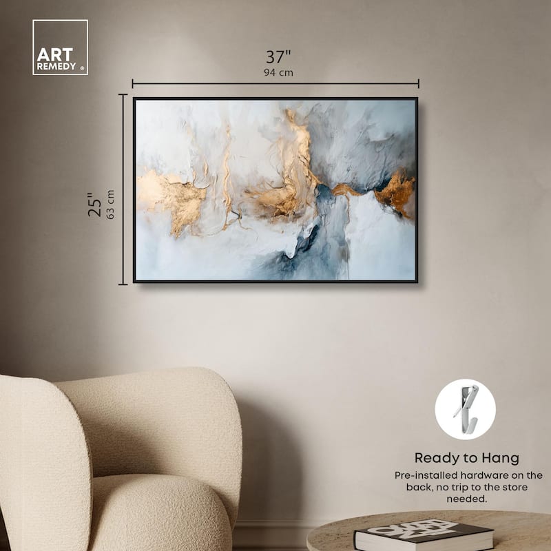 Canvas of Golden Shades Canvas by Art Remedy