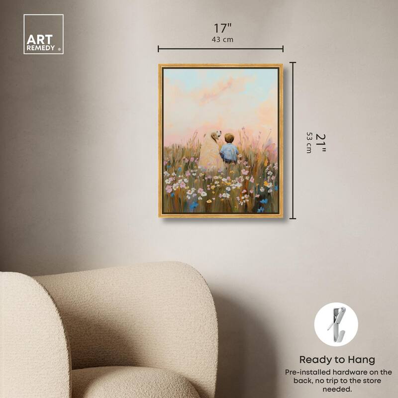 Sunset Companions Canvas by Art Remedy