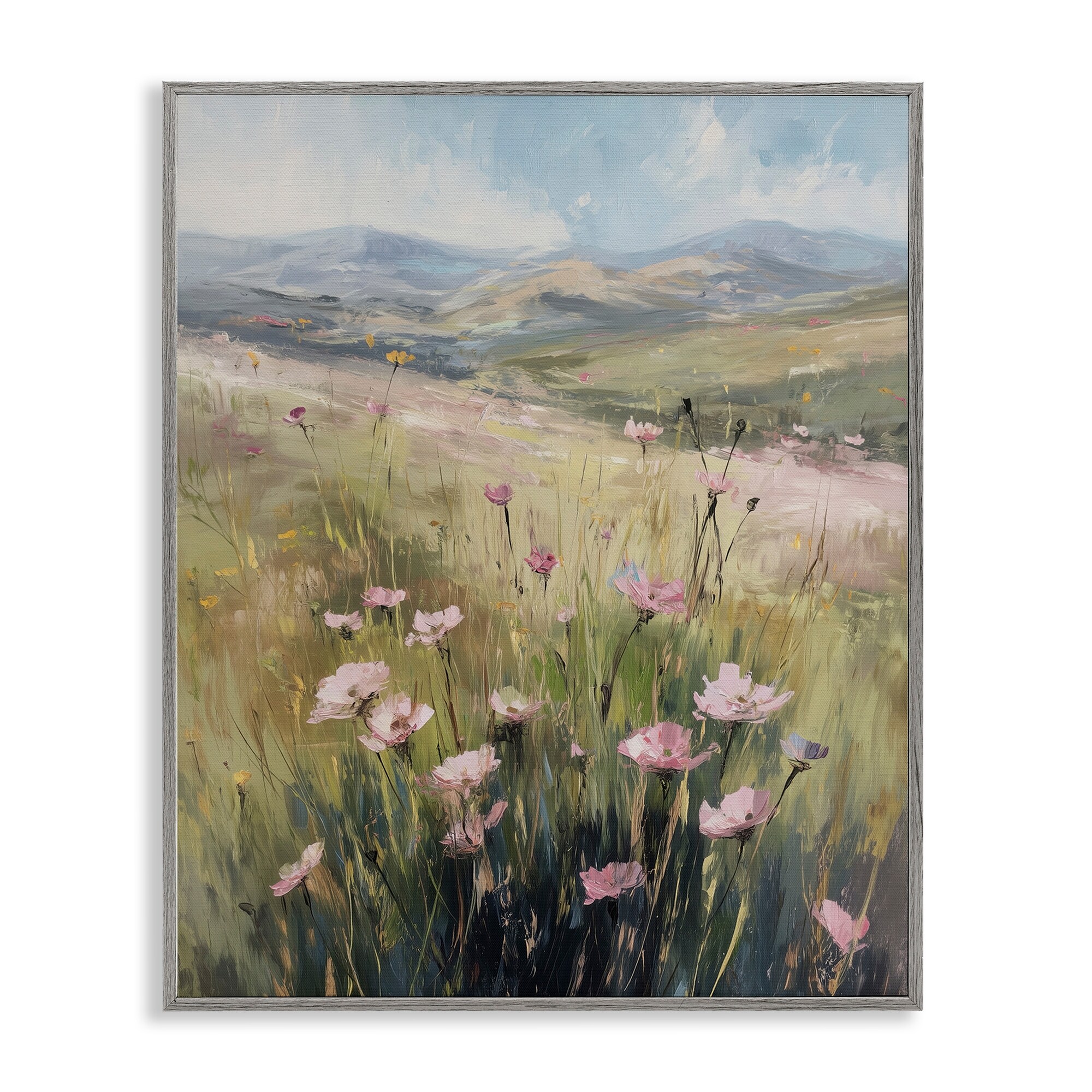 Stupell Wild Shrubs in Pasture Framed Giclee Art Design By Svetlana Aleynikova