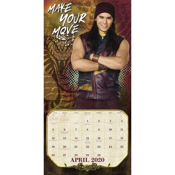Shop Calendars Descendants 3 Wall Calendar Suitable For Pen And Pencil Notetaking Easy To Glance Overstock 28993638