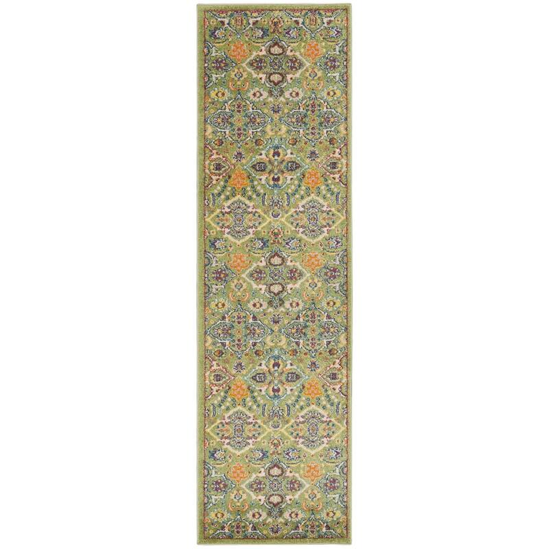 Jiyir Power Loomed Low Pile Area Rug By HomeRoots - 144' X '27' X '0.25