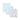 3 Coordinating Muslin Baby Swaddling Blankets - N/A