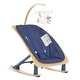 preview thumbnail 7 of 7, Evolur Tory 2-in-1 Rocker & Chair Blue
