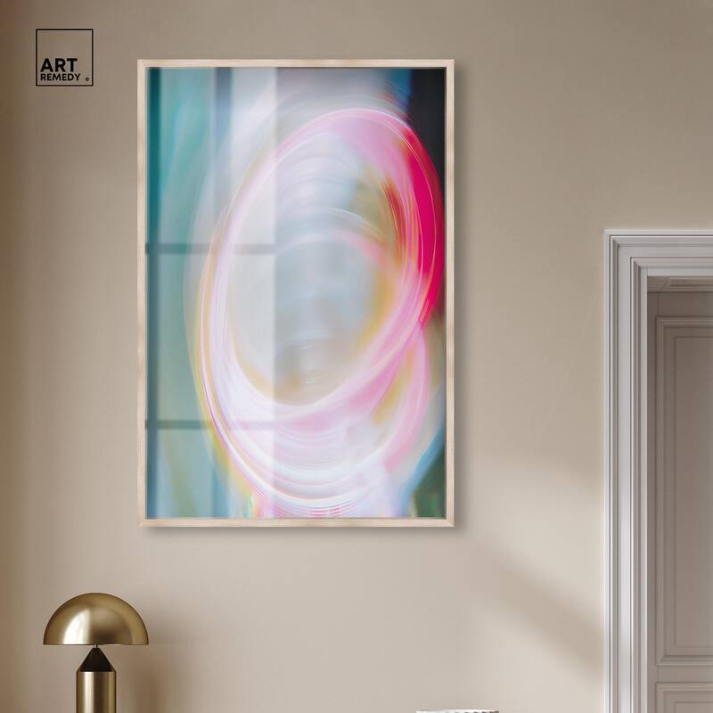 Swirling Light III Shadowbox by Art Remedy