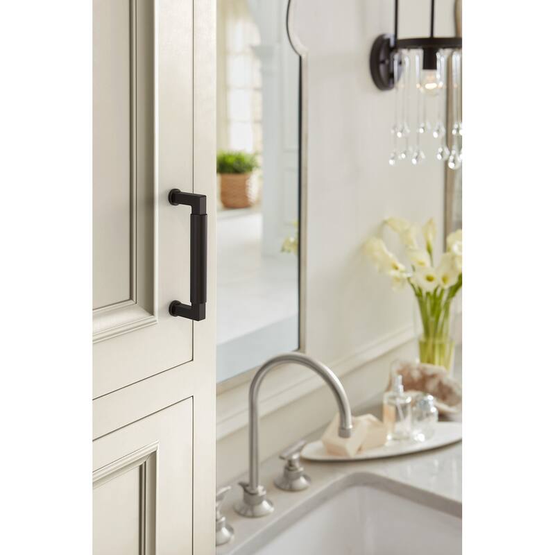 Amerock BP37483 Balon 3-3/4" Center to Center Smooth Handle Cabinet