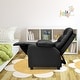 preview thumbnail 3 of 7, Costway Kids Youth Recliner Chair PU Leather w/Cup Holders & Side