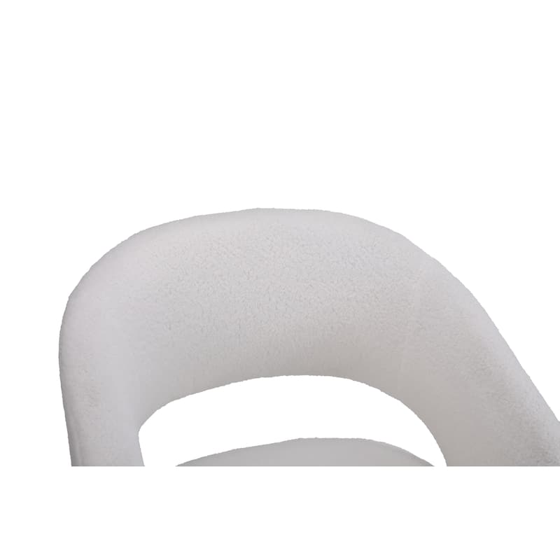 Swivel Accent Chair Armchair, Round Barrel Chair in Fabric for Living Room Bedroom