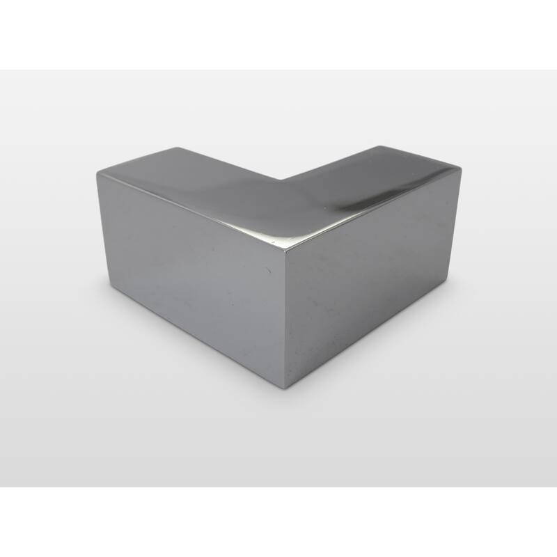 Glass Warehouse 78" x 41" x 36" Frameless 90 Degree Shower Enclosure - Wall Hinge