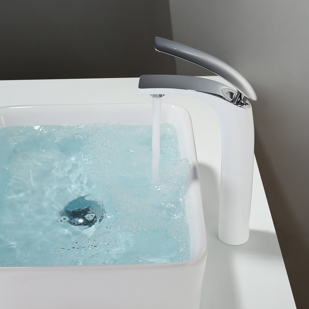 Dowell 8001/018 Series Single Handle Vessel Bathroom Faucet