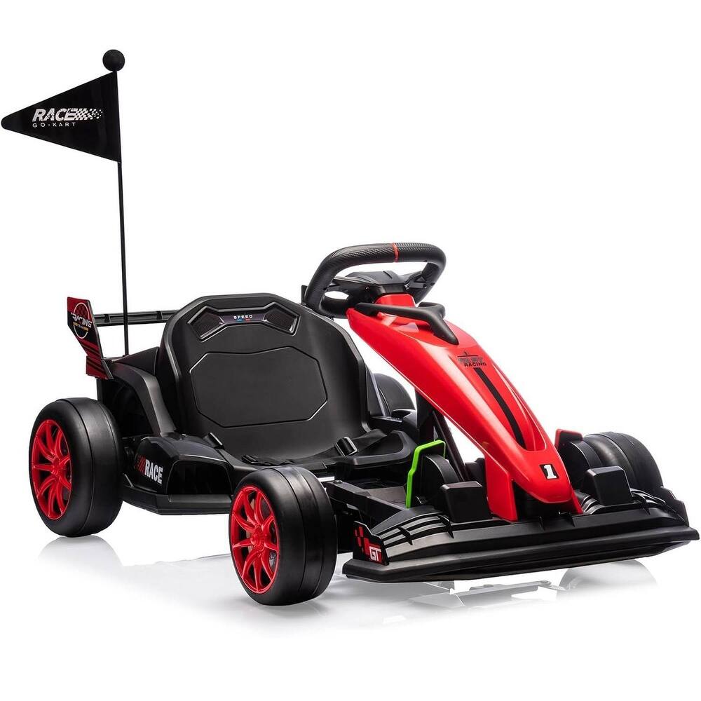 Electric Go Kart Drift Kart Outdoor Race Toy for Kids Best Gifts