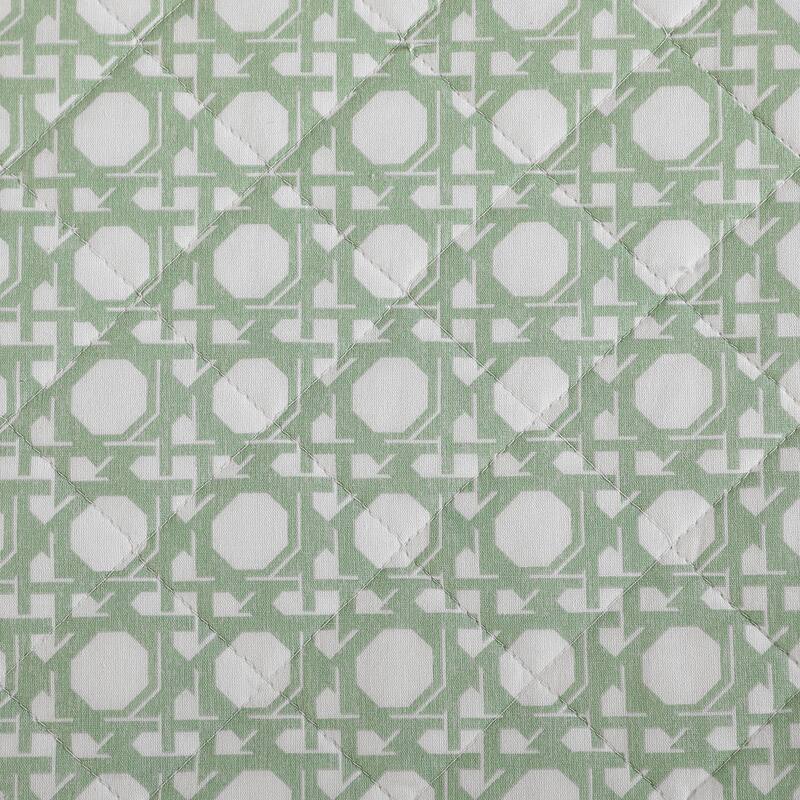 Tommy Bahama Diamond Isle Prewashed Reversible Cotton Bedding (Green, 3 Piece Set)