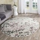 preview thumbnail 27 of 45, SAFAVIEH Adirondack Marisol Vintage Floral Rug 4' Round - Ivory/Purple - Round