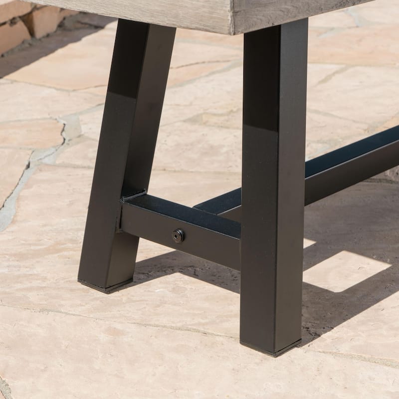 Carlisle Acacia Outdoor 3-piece Dining Set by Christopher Knight Home
