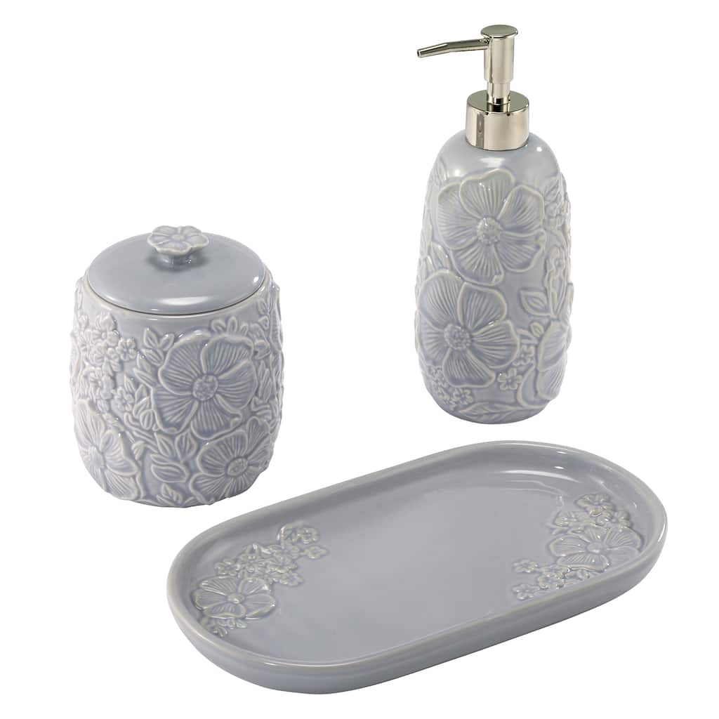 Nicole Miller Camille 3-Piece Vanity Set - 3 Pc Vanity Set