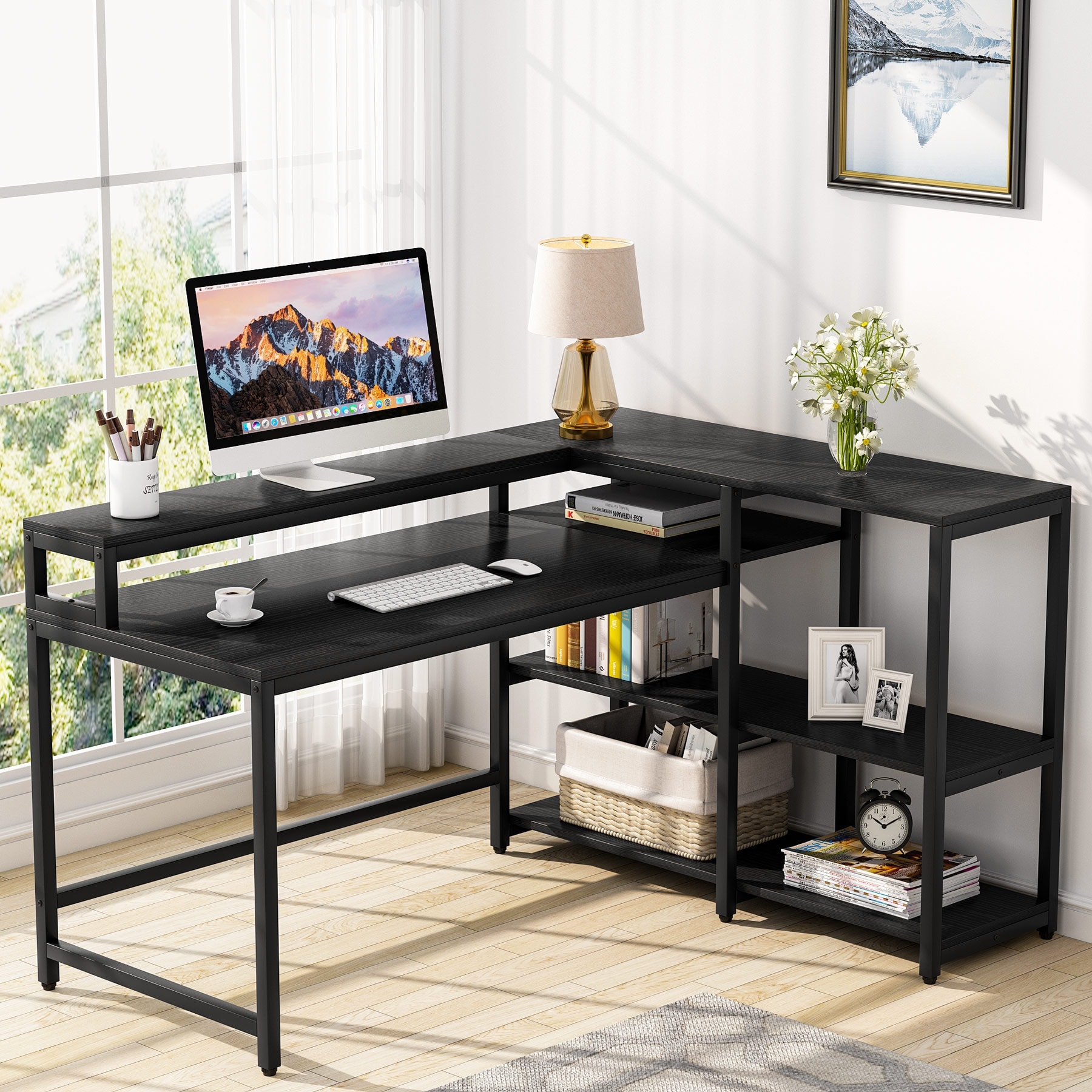 Tribesign top computer desk