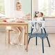 preview thumbnail 7 of 42, Babyjoy 4 in 1 Baby High Chair Convertible Toddler Table Chair Set - See Details