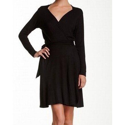 jersey knit wrap dress