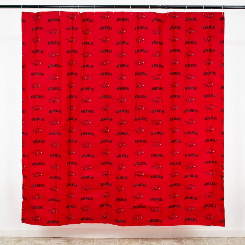 Auburn Tigers Printed Shower Curtain Cover - 70" x 72"