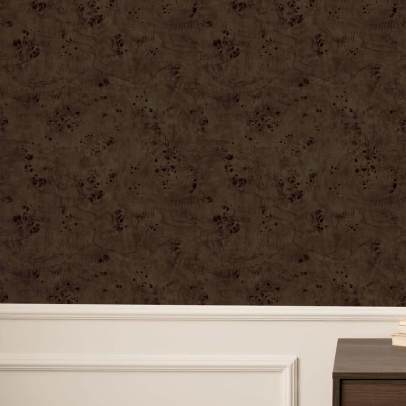 Modern Burl Peel and Stick Wallpaper by Jeremiah Brent - 28 sq. ft.
