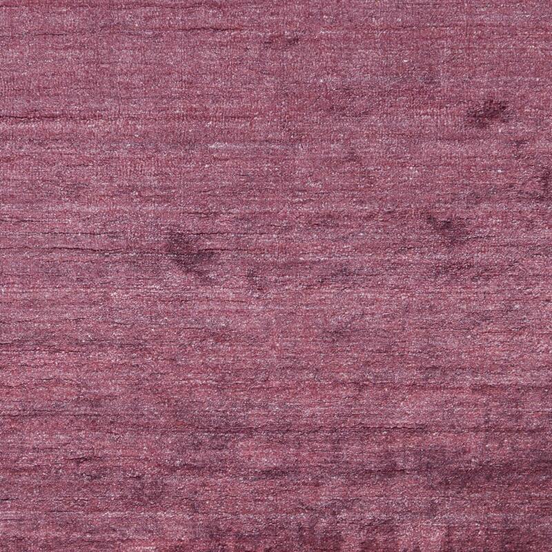 Hand-woven Dan Solid Viscose Area Rug